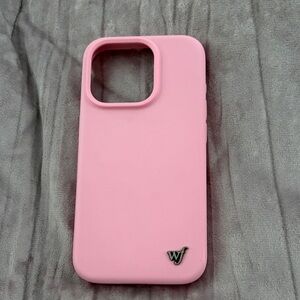 Wildflower silicone phone case
